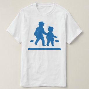 T-shirt Panneau de signalisation scolaire >> Japonais