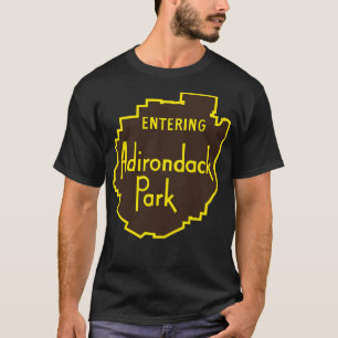 T-shirt Panneau Entrée du parc Adirondack