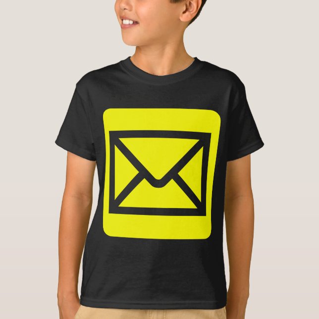 T-shirt Panneau Enveloppe - (Devant)