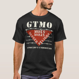 T-shirt Panneau Guantanamo Bay Cu