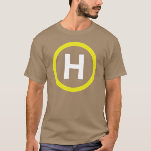 T-shirt Panneau héliport