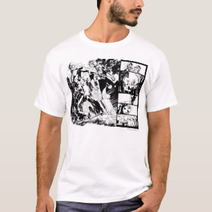 T-shirt Panneau instantané et vert 2 de lanterne