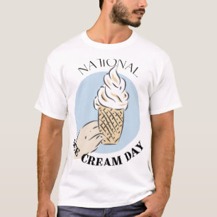 T-shirt Panneau Journee Nationale de la Glace