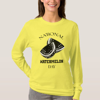 T-shirt Panneau Journee Nationale du Pastèque