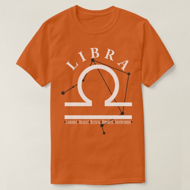 T-shirt Panneau Libra (Design devant)