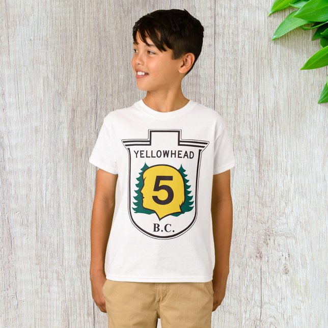 T-shirt Panneau routier de Yellowhead (Créateur téléchargé)
