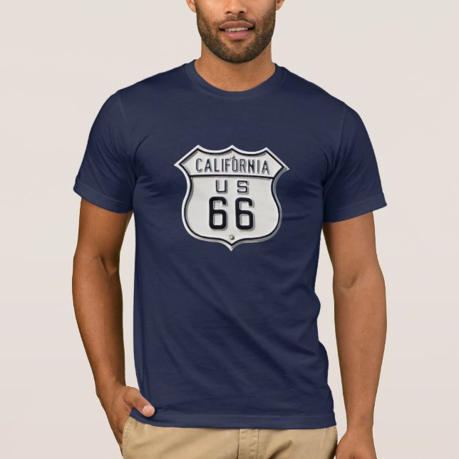 T-shirt Panneau routier historique de route (Devant)