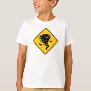 T-shirt Panneau routier - Tornado