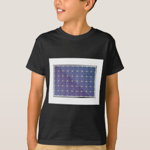 T-shirt Panneau solaire sur le blanc