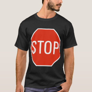 T-shirt Panneau Stop