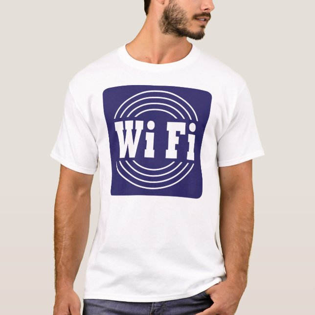 T-shirt panneau wifi (Devant)