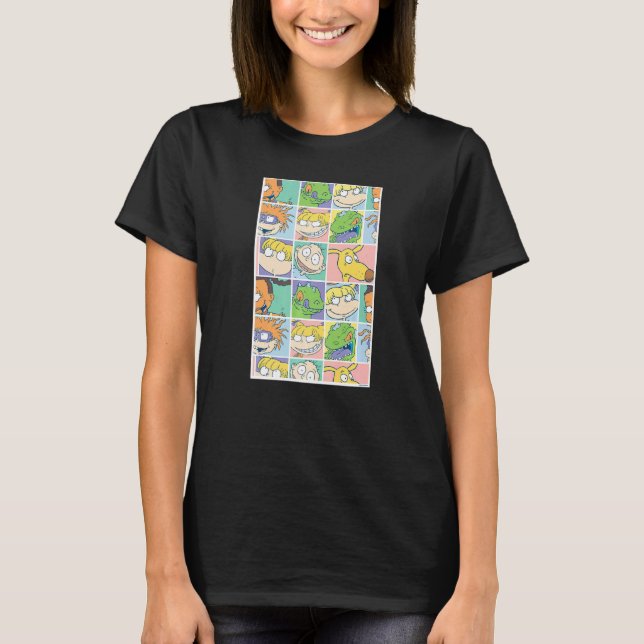 T-shirt Panneaux de groupe Rugrats (Devant)
