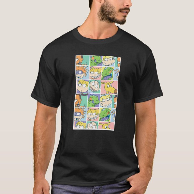 T-shirt Panneaux de groupe Rugrats (Devant)