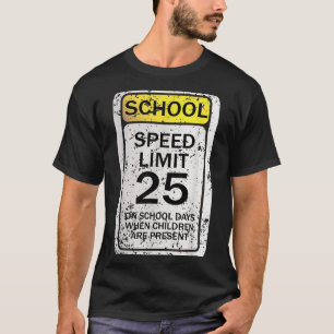 T-shirt Panneaux de signalisation drôles Panneaux de circu