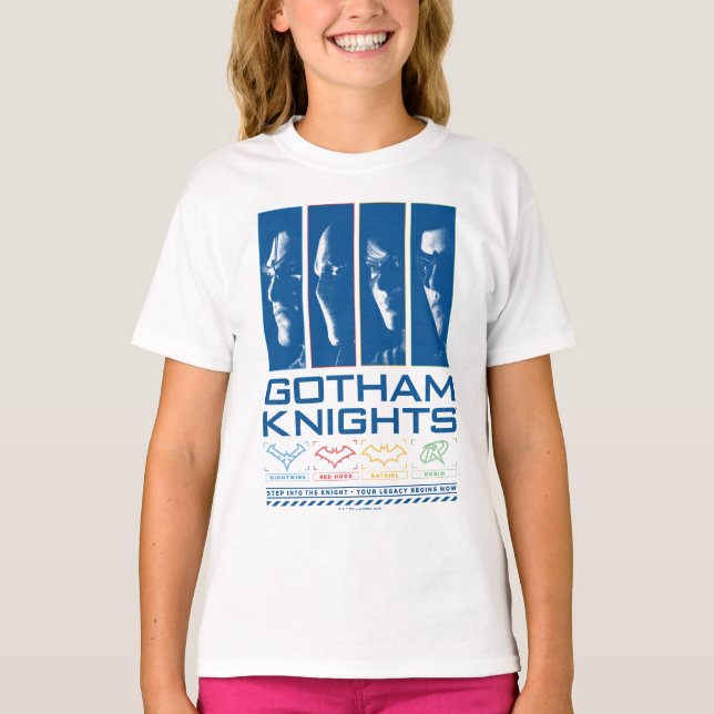 T-shirt Panneaux de visage Gotham Knights (Devant)
