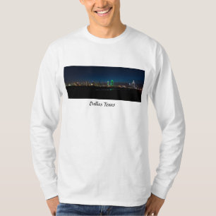 T-shirt Pano Dallas Skyline Dawn