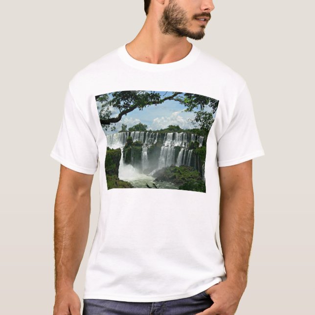 T-shirt Panoramique des chutes d'Iguaçu (Devant)