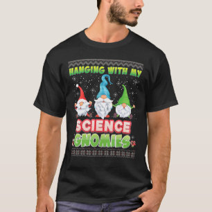 T-shirt Panser Avec Mes Gnomies Scientifiques Doux moche C