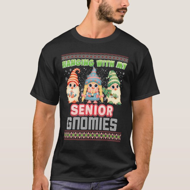 T-shirt Panser Avec Mes Gnomies Supérieures Mauvaise Chatt (Devant)
