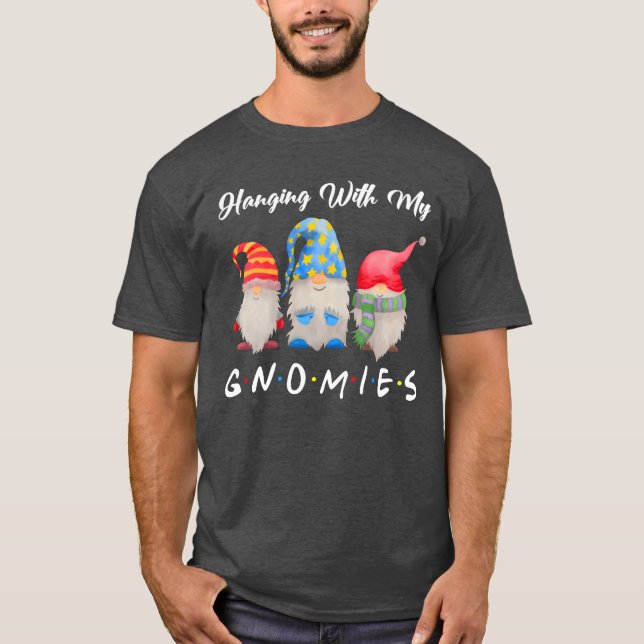 T-shirt Panser avec mon ami Gnomies (Devant)