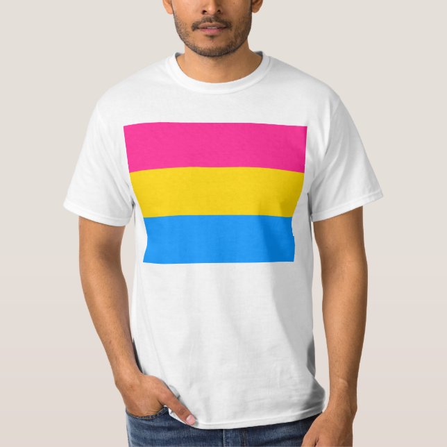 T-shirt Pansexual de fierté (Devant)