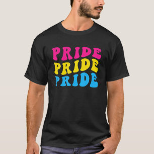 T-shirt Pansexual Pride Pan drapeau Gay Trans Queer LGBTQ