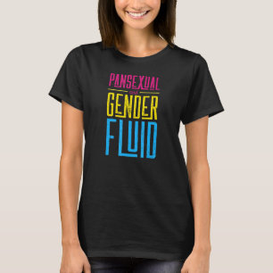 T-shirt Pansexuel Et Genderfluide Cute Lgbtq Pride Aesthet