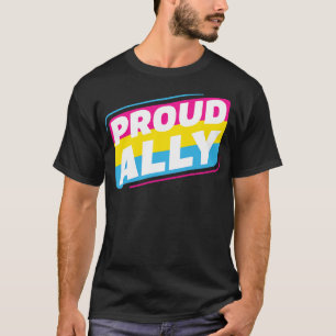 T-shirt Pansexuel Fière Ally Pan Pride LGBT