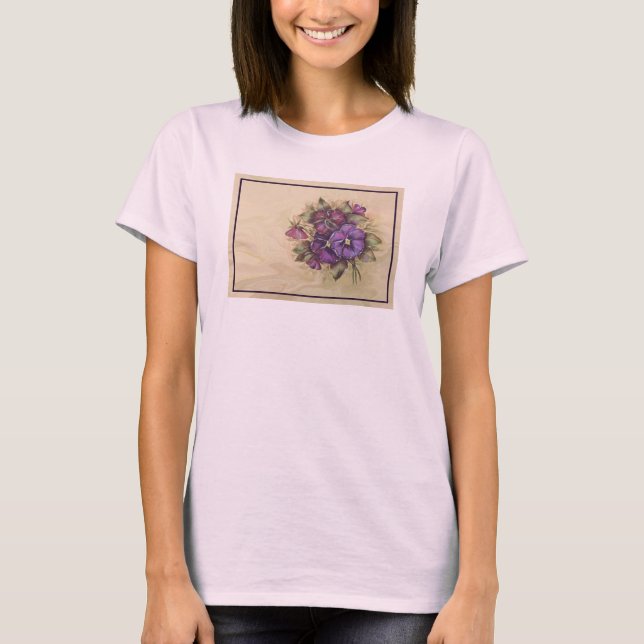 T-shirt Pansy (Devant)
