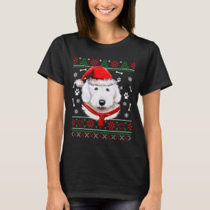 T-shirt Pantalon de pyjama chien Bobtail chapeau de Père N