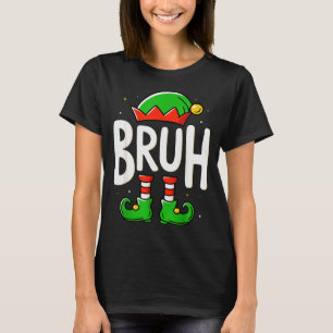 T-shirt Pantalon de pyjama de Noël en forme de lutin pour