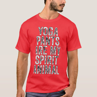 T-shirt Pantalon de yoga est mon animal spirituel ami