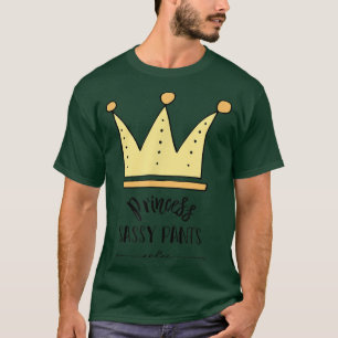 T-shirt Pantalon Sassy de la princesse mignonne Enfants de
