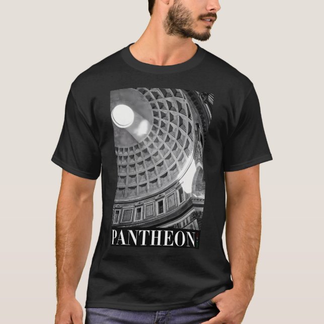 T-shirt Panthéon Rome Italie (Devant)