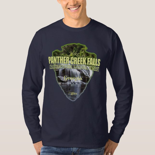 T-shirt Panther Creek Falls (flèche) (Devant)