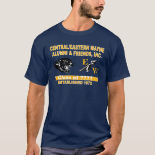 T-shirt Panther et Trending EW Navy Blue