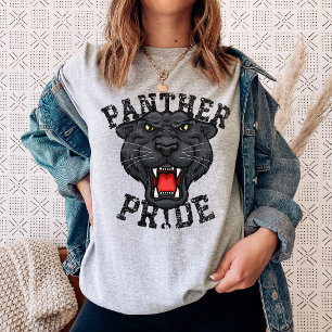 T-shirt Panther Pride Mascot School Spirit