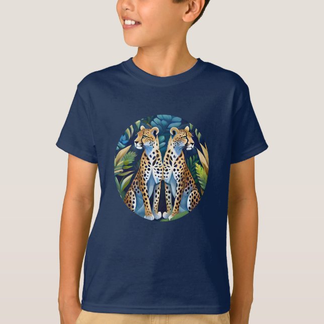 T-shirt Panther sauvage (Devant)