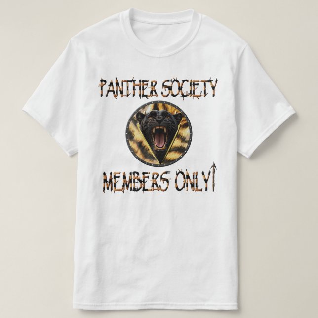 T-shirt Panther Society MO (Design devant)