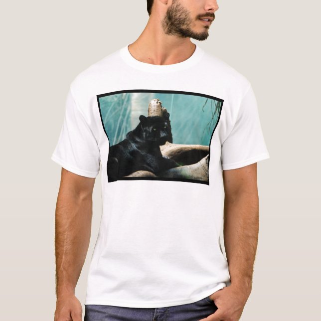 T-shirt Panthère avec les yeux Piercing (Devant)
