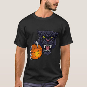 T-shirt Panthère Cartoon Sports Panthers Team Mascot Panie