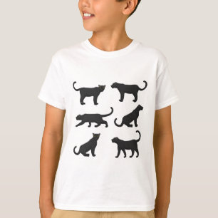 T-shirt panthère choix noire