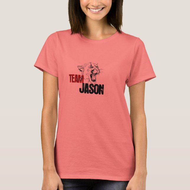 T-shirt Panthère de Jason d'équipe (Devant)