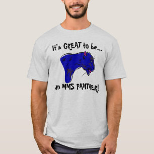 T-shirt panthère, il est GRAND d'être…, une PANTHÈRE