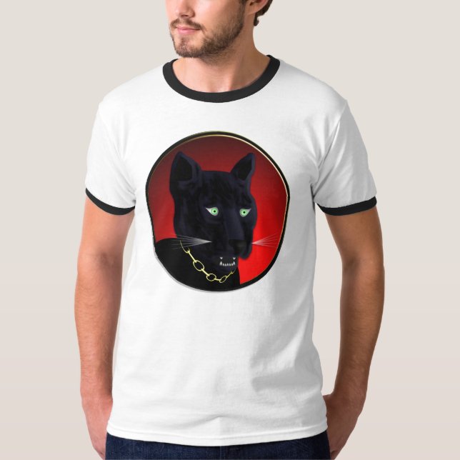 T-SHIRT PANTHÈRE NOIRE (Devant)