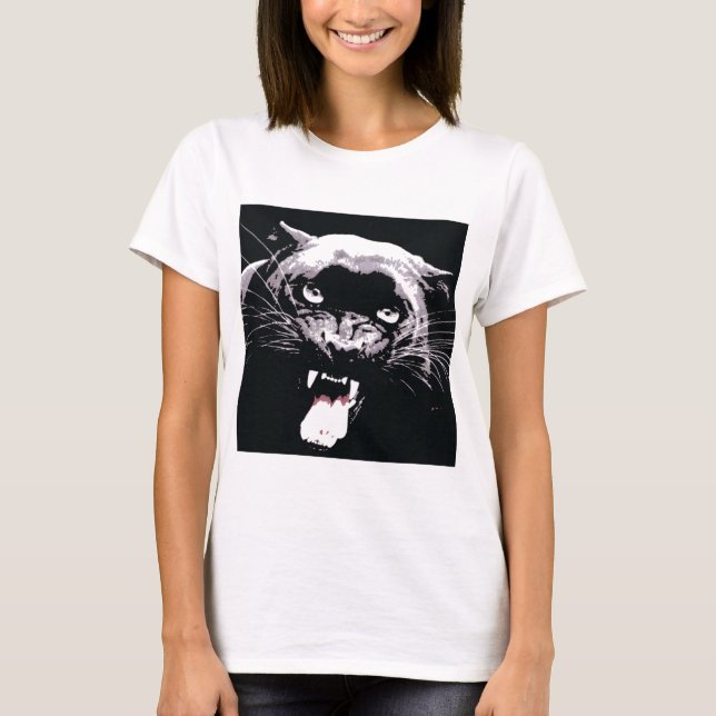 T-shirt Panthère noire Jaguar (Devant)