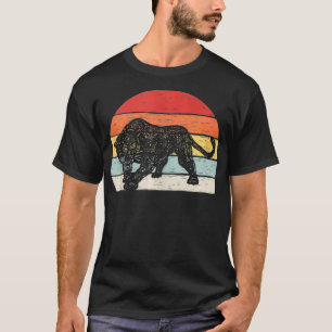 T-shirt Panthère noire rétro vintage
