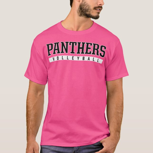 T-shirt Panthers Cabot High School Volleball (Devant)
