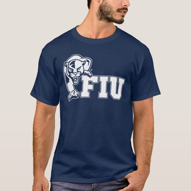 T-shirt Panthers de la FIU - Logo blanc (Devant)