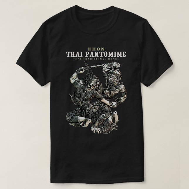 T-shirt Pantomime thaïlandais classique (Design devant)